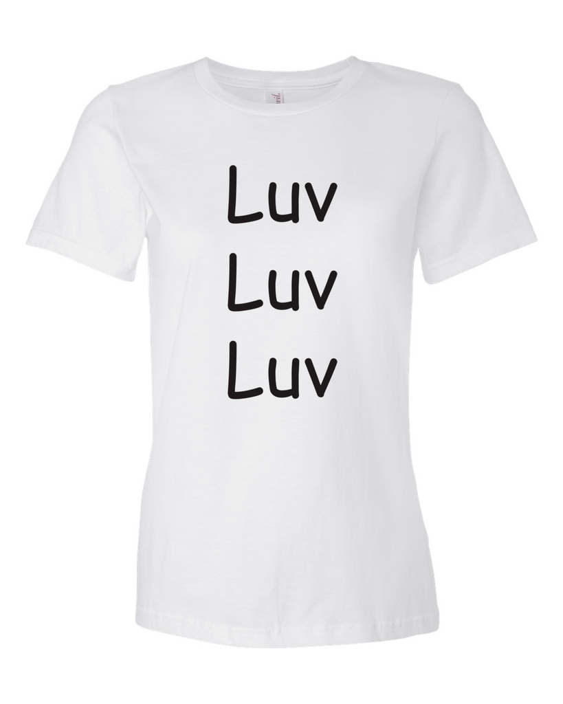 LUV LUV LUV - Women's T - Happy Fun Store