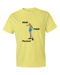 Dog Fish Person Unisex-T