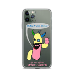 Space Cactus Iphone case