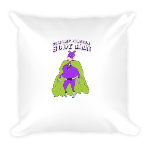 The Improbable Sody Man Pillow!