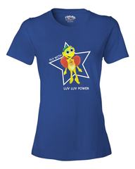 Swimp Luv Luv Power Women's T - Happy Fun Store  
 - 1