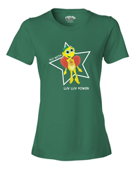 Swimp Luv Luv Power Women's T - Happy Fun Store  
 - 3