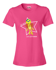Swimp Luv Luv Power Women's T - Happy Fun Store  
 - 4