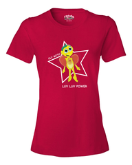 Swimp Luv Luv Power Women's T - Happy Fun Store  
 - 5