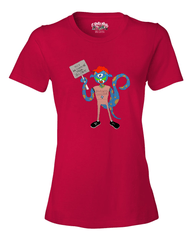 Ovature pretending to be Human  Women's T - Happy Fun Store  
 - 3