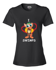 I Heart Swimps - Women's T - Happy Fun Store  
 - 2