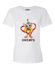 I Heart Swimps - Women's T - Happy Fun Store  
 - 6