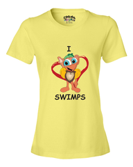 I Heart Swimps - Women's T - Happy Fun Store  
 - 7