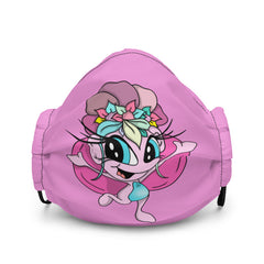 Pink Swimp Face Mask