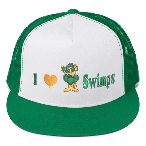 I Love Swimps Trucker Hat