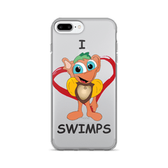 I Heart Swimps Iphone case
