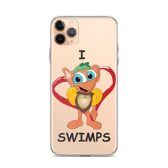 I Heart Swimps Iphone case
