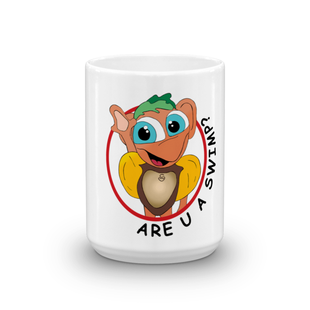Are U A SWIMP? 15 oz. Mug - Happy Fun Store  
 - 1