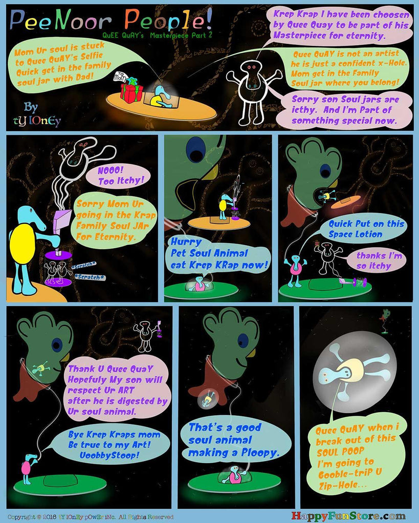 PeeNoor People #3 Poster - Happy Fun Store  
